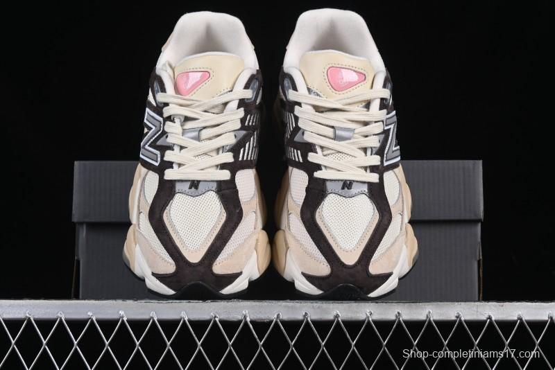 New Balance NB9060 Series Retro Casual Running Shoes with ABZORB Cushioning - U9060FLP