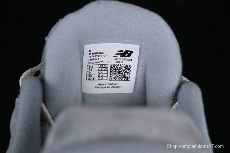 New Balance 1000 Series Retro Dad Style Low-Top Casual Running Shoes - M1000KQ