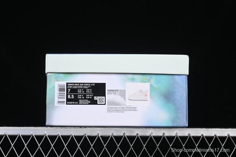 Nike Air Force 1 '07 Low "Late Spring Rain" Casual Sneakers - DX2678-111