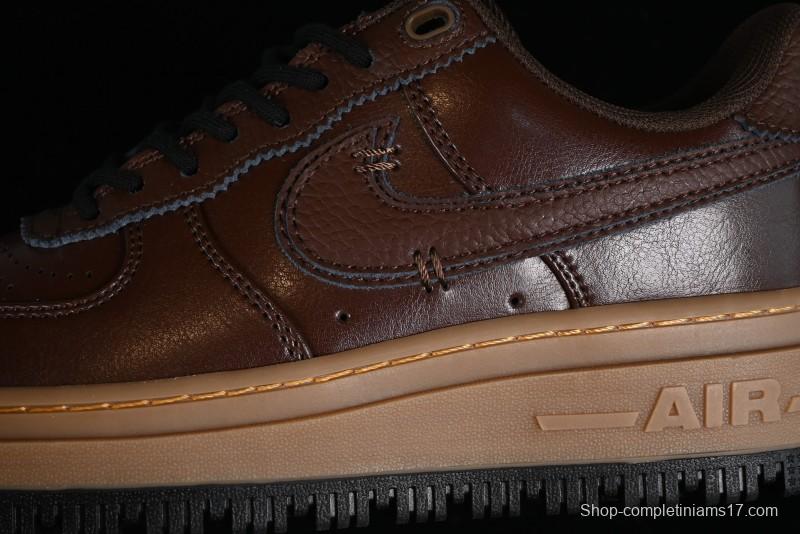 Nike Air Force 1 Low Luxe Casual Sneakers with Thick Sole and Waterproof Design - DM2451-200