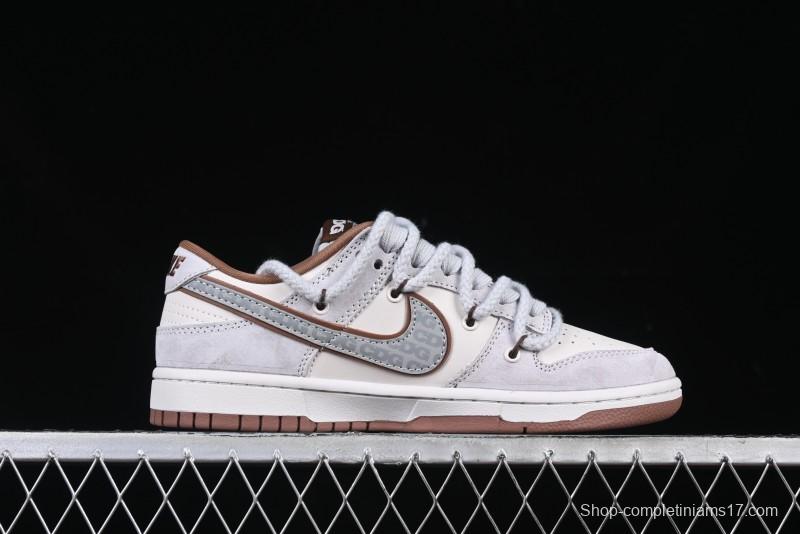 Nike SB Dunk Low The North Face x CDG Collaboration Anniversary Edition Custom Low-Top Casual Sneakers - XX3168-110