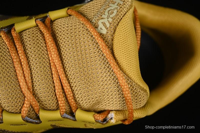 HOKA ONE ONE Skyline-Float X Dynamic Series Comfortable Cushioned Anti-Slip Low-Top Running Shoes - 1153350 GLDO