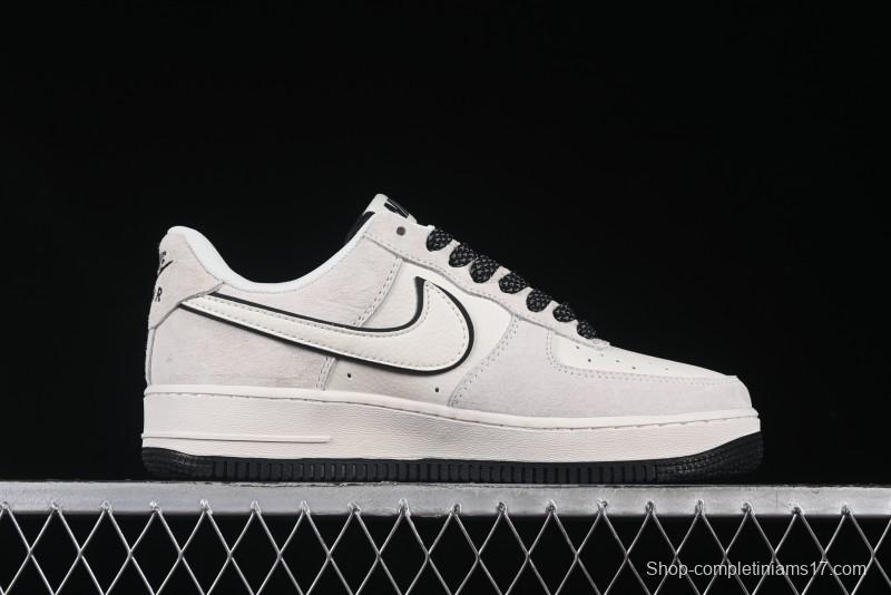 Nike Air Force 1 '07 Low Casual Sneakers with Full-Length Air Cushion - BB7518-028