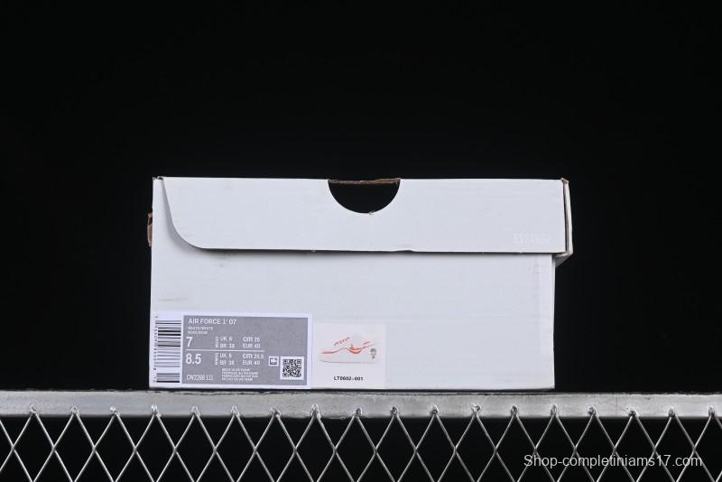 Nike Air Force 1 '07 Low Casual Sneakers with Built-in Full-Length Air Cushion - CW2288-111