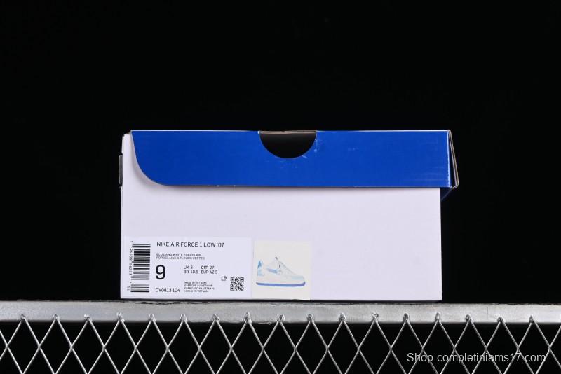 Nike Air Force 1 '07 Low Linglong Porcelain Low-Top Casual Sneakers - DV0813-104