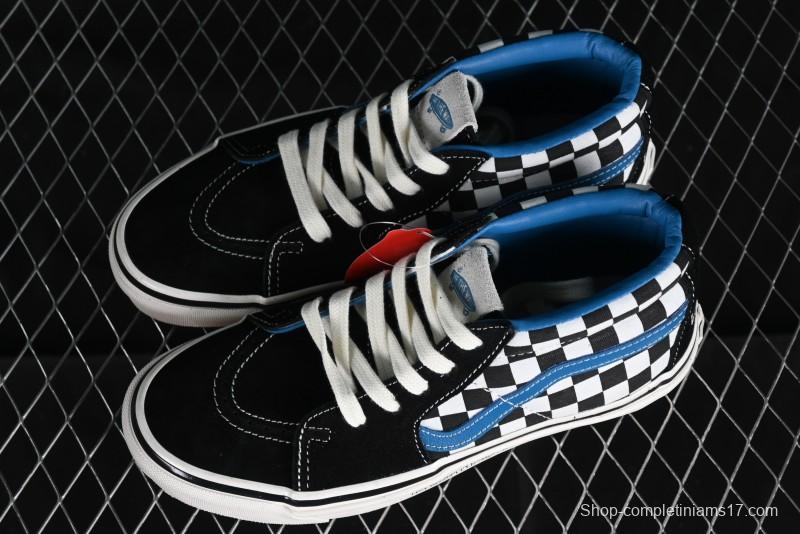 Vans SK8-Mid x Liberaiders Origami Checkerboard Mid-Top Casual Skate Shoes - VN0A3TKNQXH