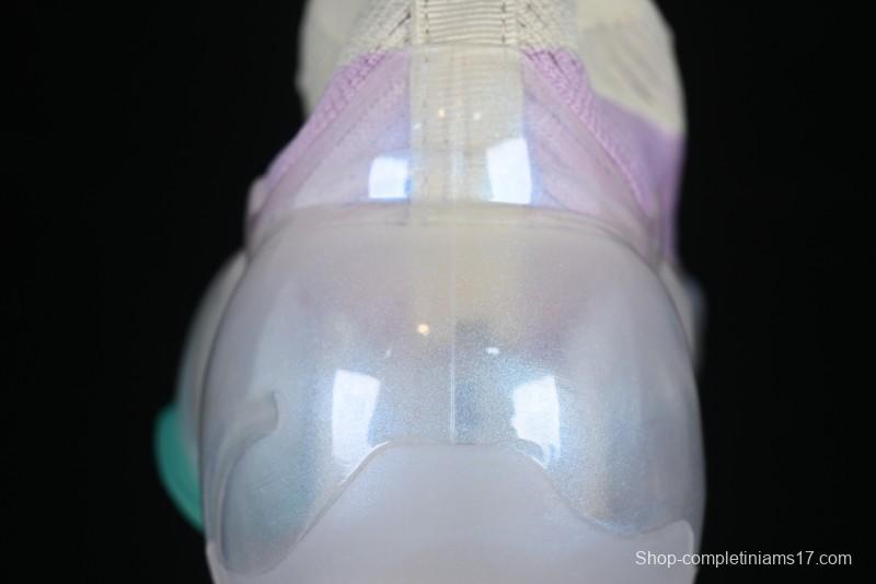 Grounds Big Bubble High Platform Sneakers in Cream Lilac - AJE5