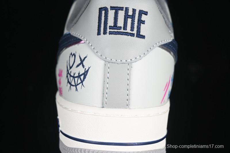 Nike Air Force 1 '07 Low "Jinkesi" League of Legends Series Jinx Custom Low-Top Casual Sneakers for Autumn Winter - XL2321-222