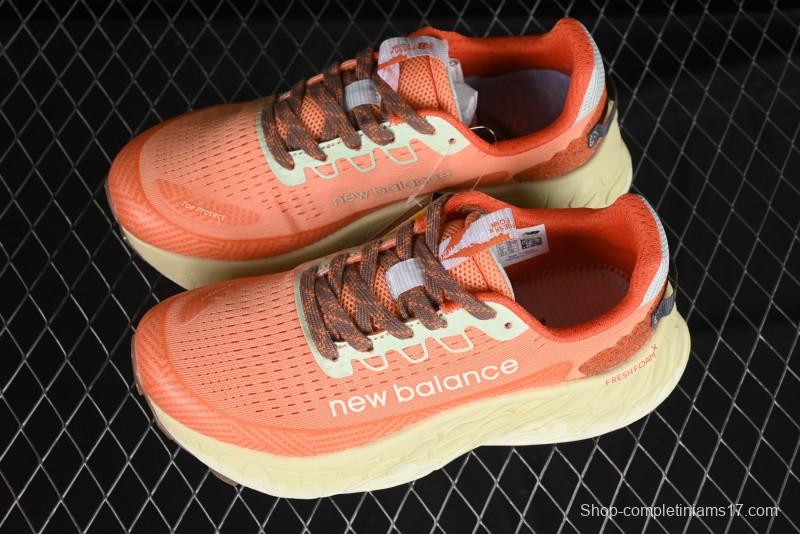 New Balance Fresh Foam X More V3TDS Durable Slip-Resistant Low-Top Running Shoes - WTMORCO3