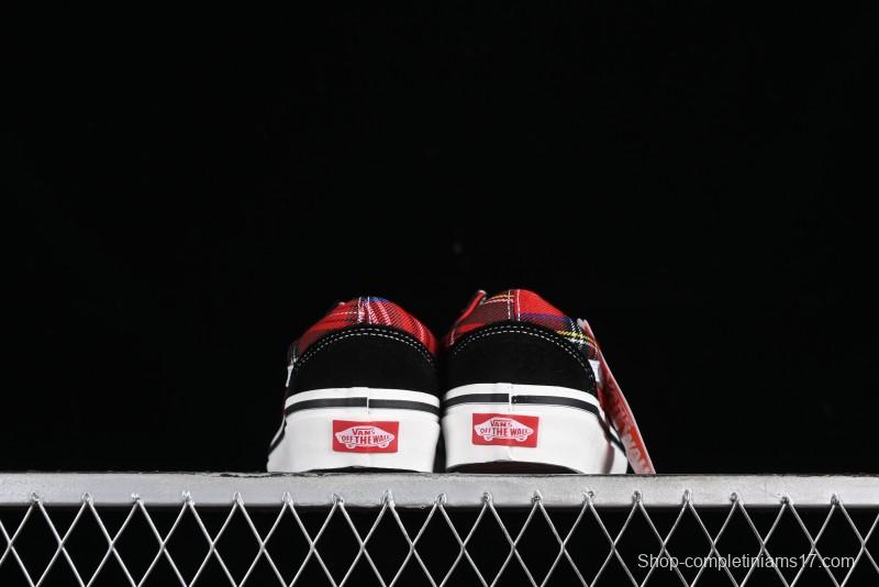 Vans Old Skool 36 DX Anaheim Collection Checkered Low-Top Canvas Sneakers - VN0A38G2PXC