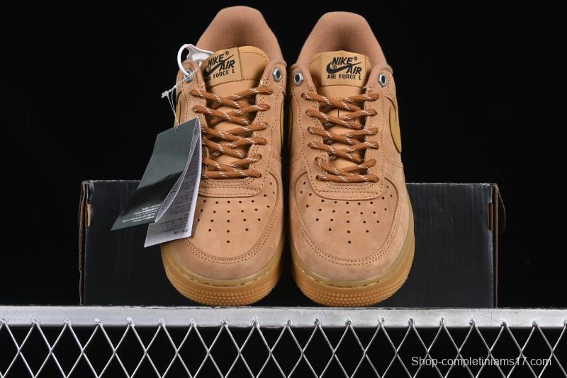 Nike Air Force 1 '07 WB Low-Top Sneakers with Full-Length Hexagonal Air Cushion - CJ9179-200