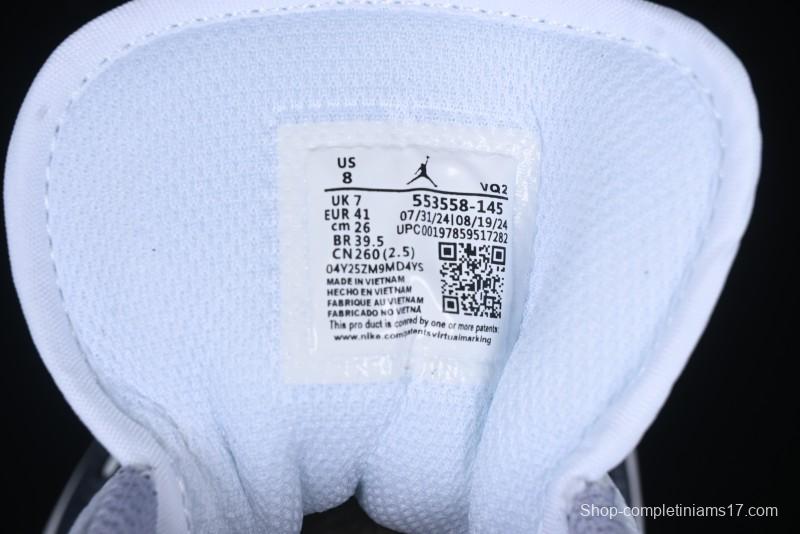 Nike Air Jordan 1 Low AJ1 Haze Purple Casual Lifestyle Sneakers - 553558-145