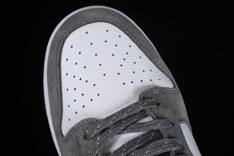 Nike Dunk Low SB Grey Gum Retro Skate Shoes with Suede Overlays - FV0389-100