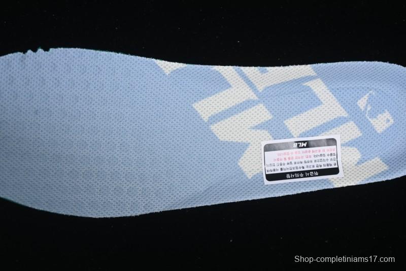 New York Yankees Chunky Liner Mid Denim Monogram Sandals with Thick Sole - 3ASXS015N50BLS