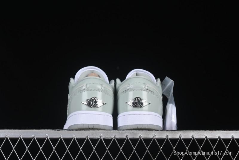 Nike Air Jordan 1 Low AJ1 Amber Green Low-Top Casual Sneakers - HF4078-100