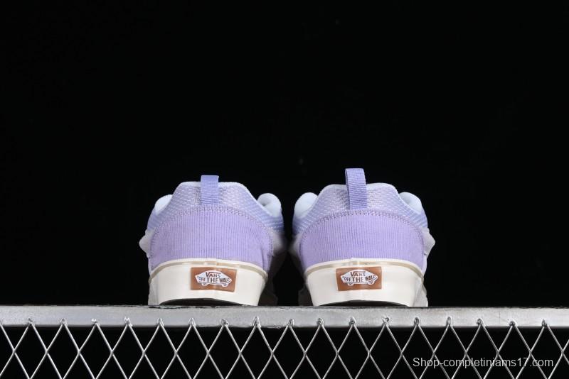 Vans Knu-Skool VR3 LX Low-Top Retro Sneakers in Dusty Purple - VN0009QCB9P
