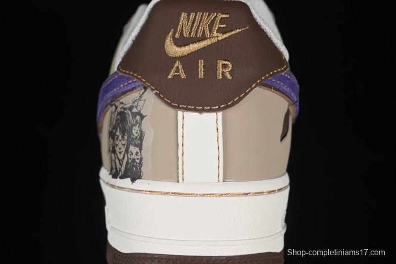 Nike Air Force 1 '07 Low "Harry Potter" Casual Sneakers with Comic Series Design - LJ2288-111