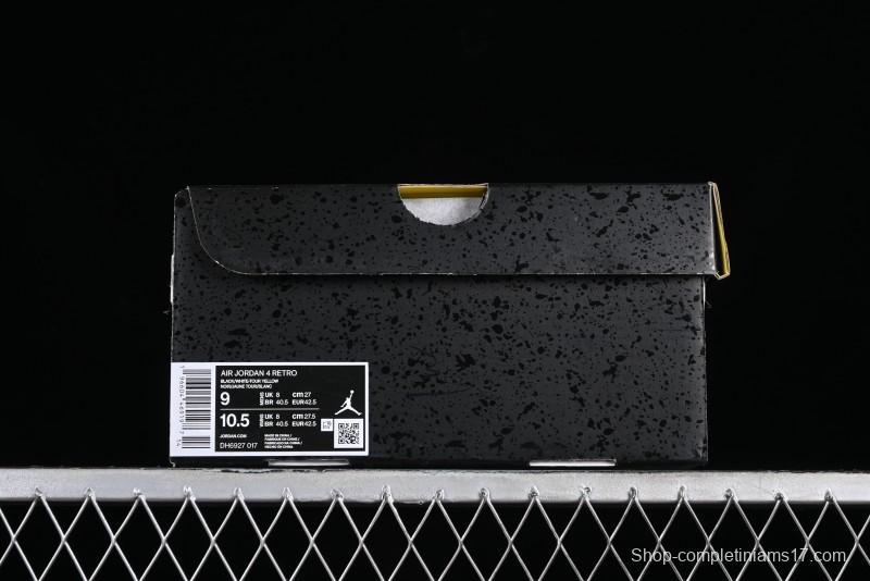 Nike Air Jordan 4 Retro Basketball Shoes Thunder - DH6927-017