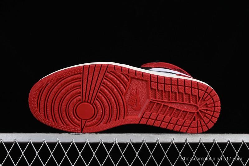 Nike Air Jordan 1 High OG "Black Toe Reimagined" Retro Basketball Shoes - DZ5485-106