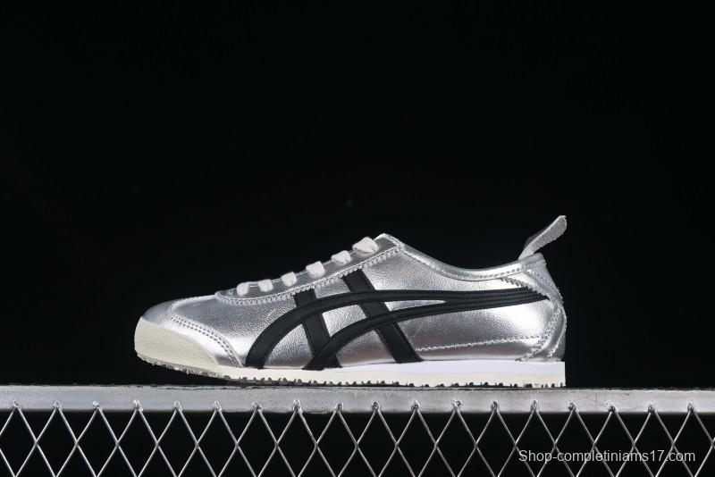 Onitsuka Tiger Mexico 66 Low-Top Leather Sneakers for Casual Running and Leisure - 1183B566-020
