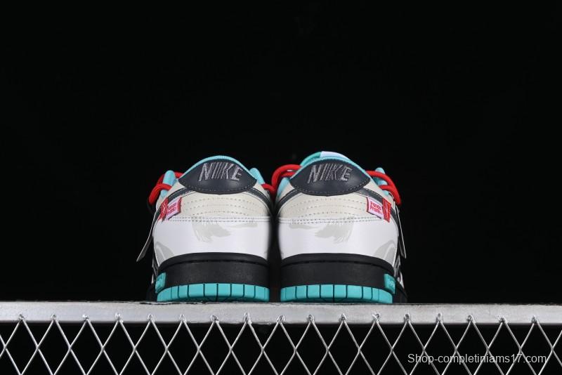 Nike Dunk Low Panda Prank CNY Year of the Dragon Limited Edition SB Low-top Casual Sneakers - DV0831-101