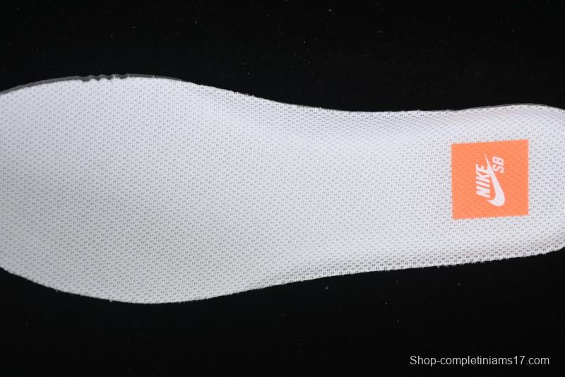 Nike SB Dunk Low Pro ISO Skateboarding Shoes in University Blue with White Swoosh - FJ1674-401