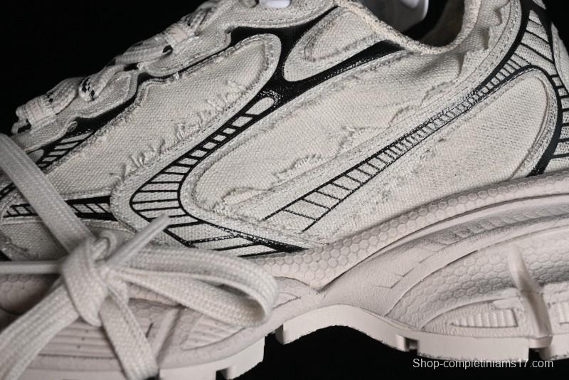 Balenciaga Phantom Sneaker 10th Generation Trend Running Shoes with Transparent Heel Strap - W3XDC2002