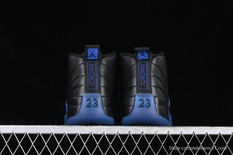 Nike Air Jordan 12 Retro Basketball Shoes with Game Royal Colorway - 130690-014