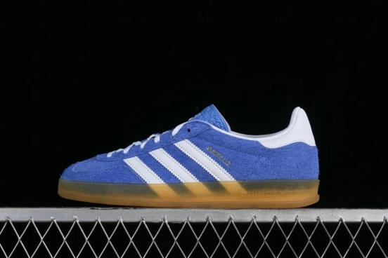 Adidas Originals Gazelle Indoor Retro Casual Slip-Resistant Wear-Resistant Low-Top Sneakers - HQ8717