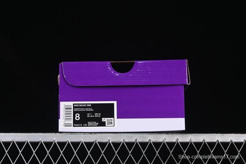 Nike SB Day One Low Top Casual Skate Shoes with Air Zoom Cushion - FN4210-100