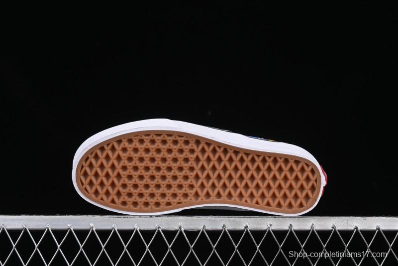Vans Slip-on Pro Simpson Family All Over Print Low Top Skate Shoes - VN0A3WMD1TJ