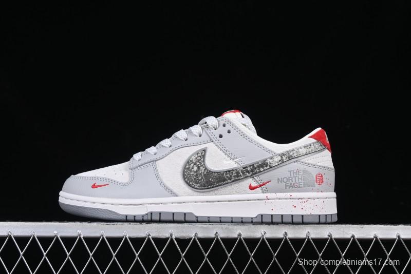 Nike SB Dunk Low The North Face Year of the Snake Collaboration Anniversary Edition Low-Top Casual Sneakers - DM6868-038
