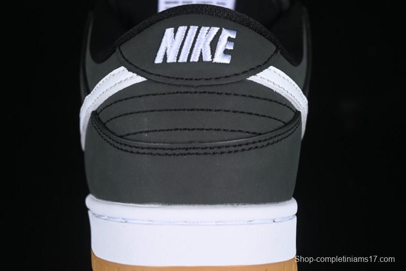Nike SB Dunk Low Suede Black Skateboarding Shoes - CD2563-006