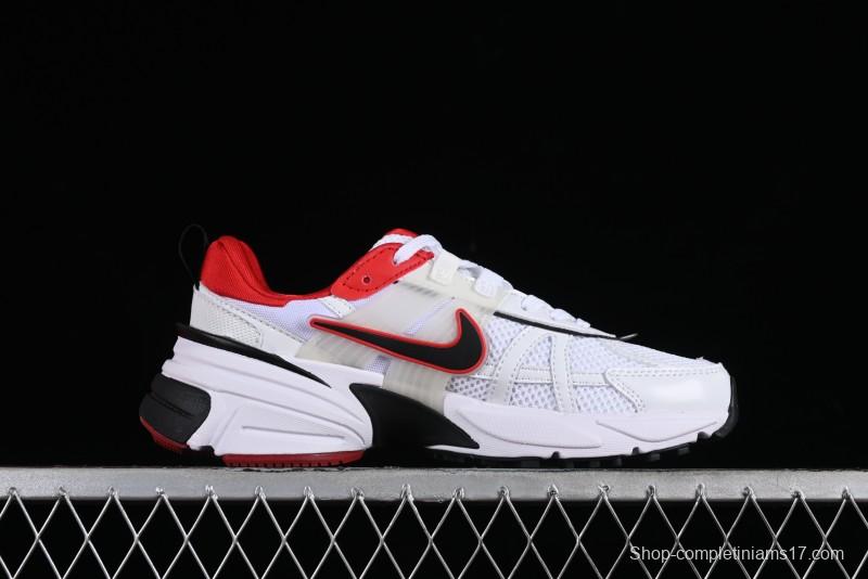 Nike Runtekk V2K Retro Low-Top Running Shoes with Cushlon Midsole and Distressed Effect - HF0120-100
