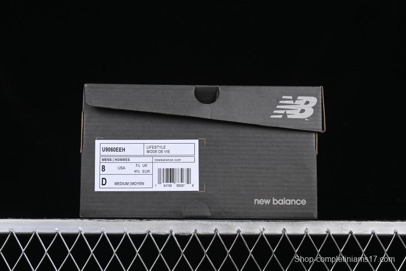 New Balance 9060 Retro Casual Running Sneakers with ABZORB Cushioning Technology - U9060EEH