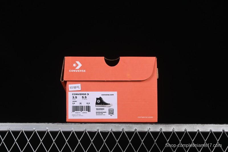 Converse Chuck 1970s High-Top Casual Canvas Sneakers with Classic Graffiti Limited Edition Three-Star Logo - 162050C