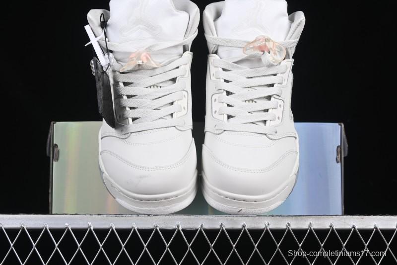 Nike Air Jordan 5 Retro Light Orewood Brown Snake Year Limited Basketball Shoes - HF3183-001