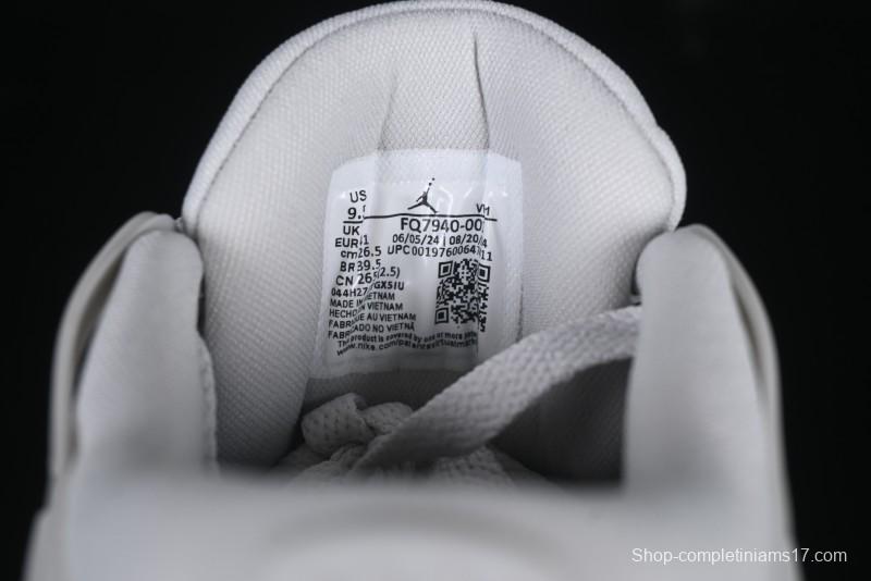 Nike Air Jordan 4 Remastered Sneakers with Textile Mesh Leather and Suede Upper - FQ7940-001