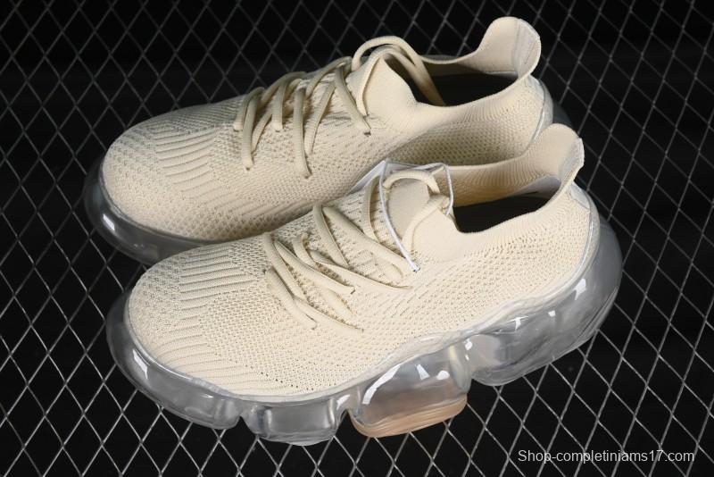 Grounds Big Bubble High Platform Sneakers in Cream White - AJE5