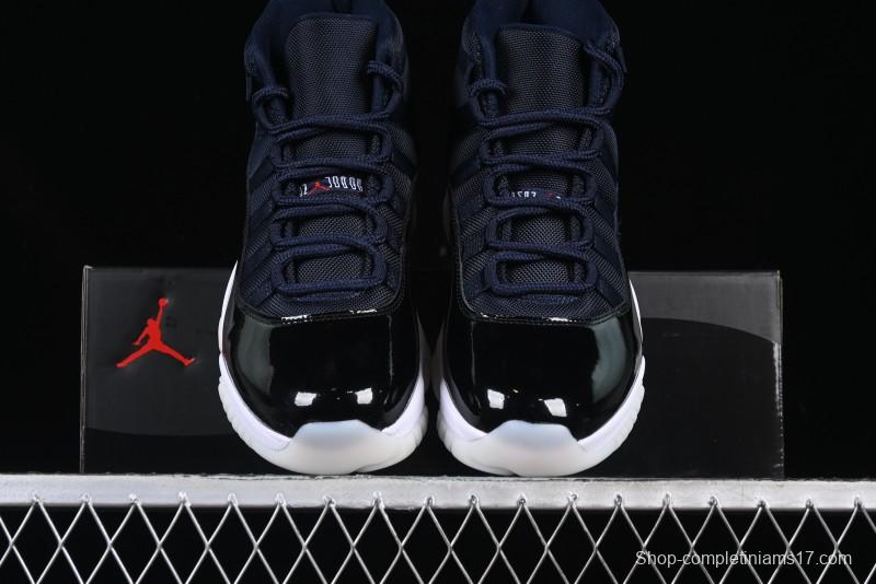 Nike Air Jordan 11 Retro High Navy Blue Basketball Shoes - CT8012-406