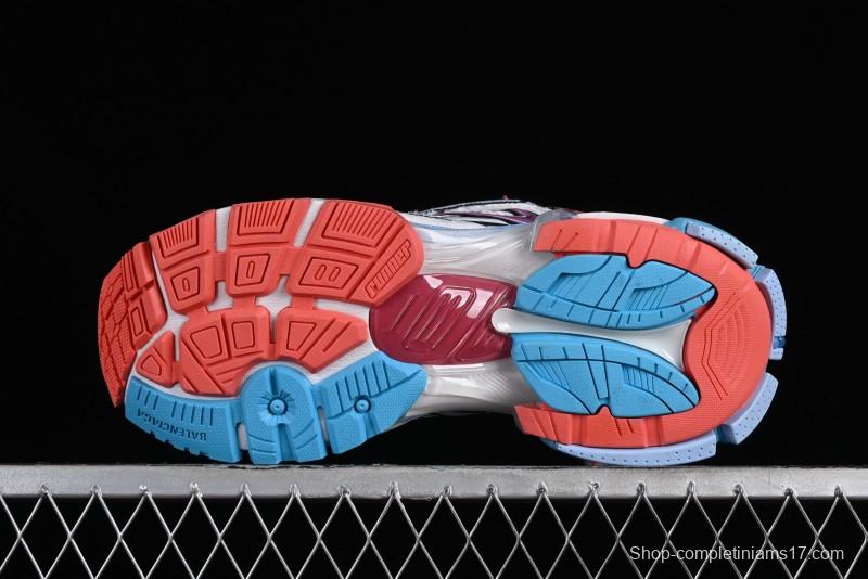 Balenciaga Runner Kith Four Color Retro Casual Shoes - W3RBW2325