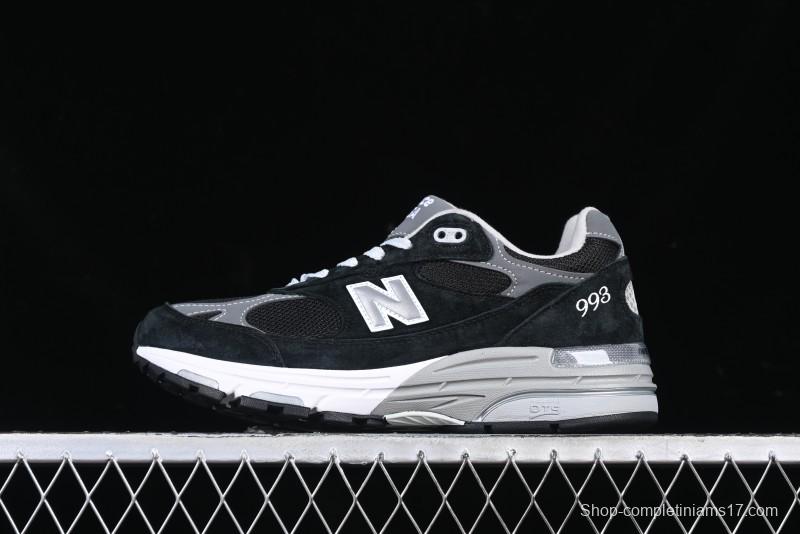 New Balance Made In USA M993 Series Classic Retro Casual Running Shoes - MR993BK