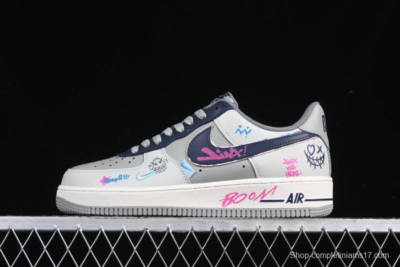 Nike Air Force 1 '07 Low "Jinkesi" League of Legends Series Jinx Custom Low-Top Casual Sneakers for Autumn Winter - XL2321-222