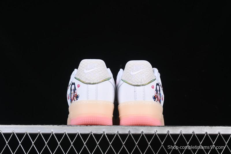 Nike Air Force 1 '07 Low Empress Snake Princess One Piece Boa Hancock Casual Sneakers - FZ5741-119