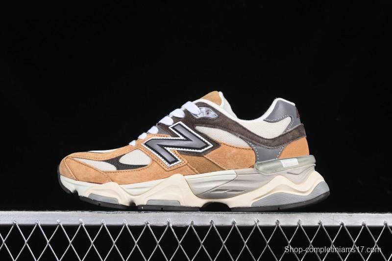 New Balance 9060 Retro Casual Running Shoes with ABZORB Cushioning - U9060WOR