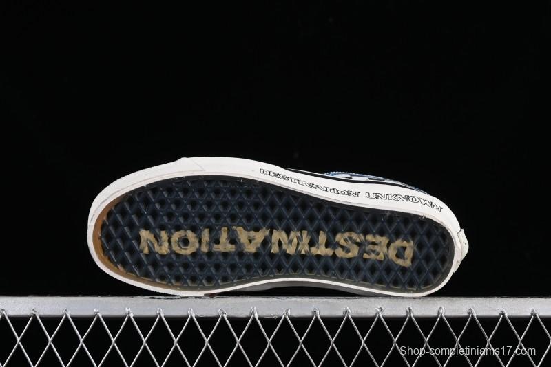 Vans SK8-Mid x Liberaiders Origami Checkerboard Mid-Top Casual Skate Shoes - VN0A3TKNQXH