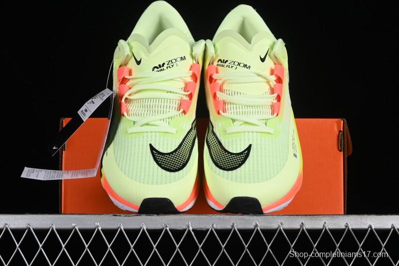 Nike Zoom Rival Fly 3 Lightweight Fabric Comfortable Cushion Anti-Slip Low-Top Casual Running Shoes - CT2405-700