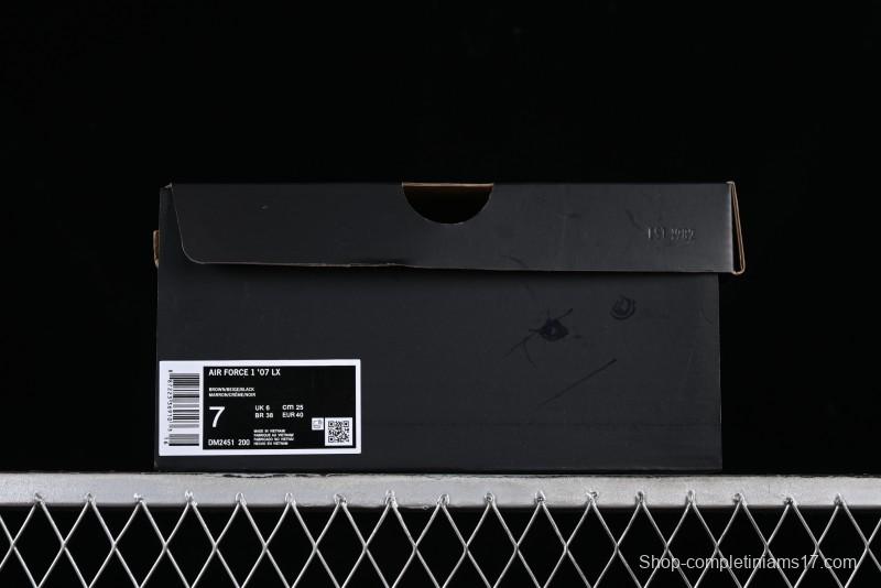 Nike Air Force 1 Low Luxe Casual Sneakers with Thick Sole and Waterproof Design - DM2451-200