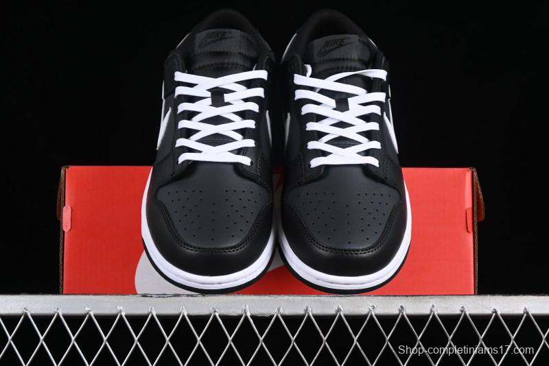 Nike Dunk Low Retro SB Skateboarding Shoes in Black & White - DJ6188-002