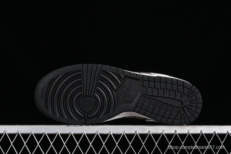 Nike Supreme SB Dunk Low Plaid Colorway Low-Top Casual Skateboarding Shoes - SP1098-051